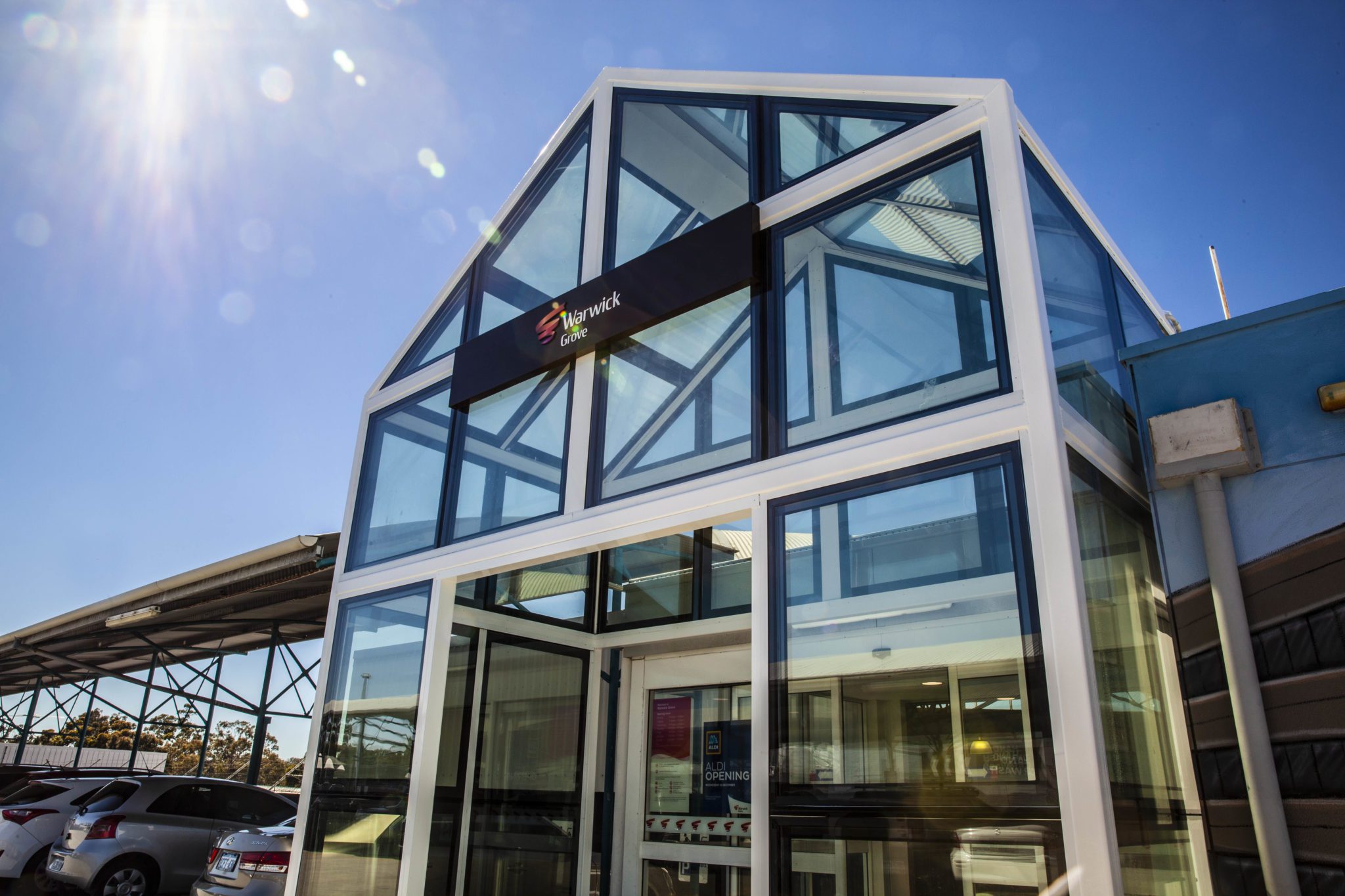 Warwick Shopping Centre Atrium Warwick WA ClearVue PV