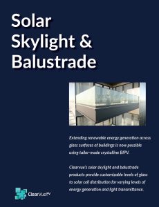 ClearVue Blaustrade Skylight Brochure Cover