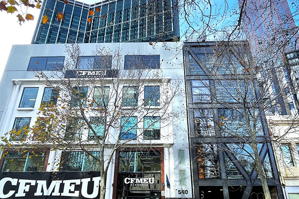 ClearVue Solar Vision Glass CFMEU Training and Wellness Center