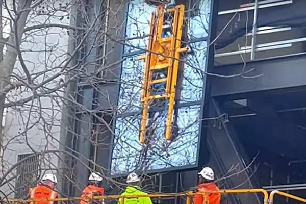 ClearVue Vision Glass Leicester Street Installation