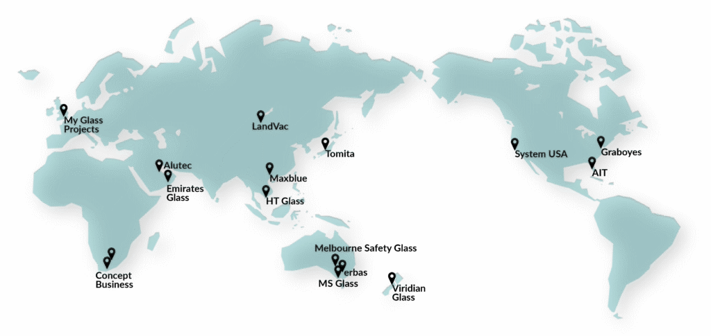 ClearVue Official Partners Map