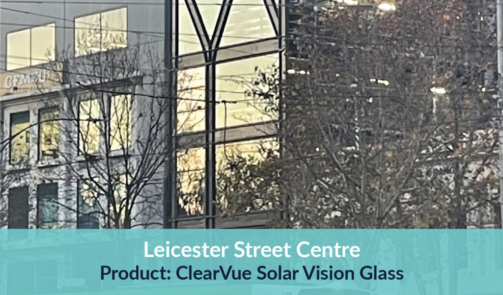Leicester Street Solar Vision Glass Project Melbourne Australia